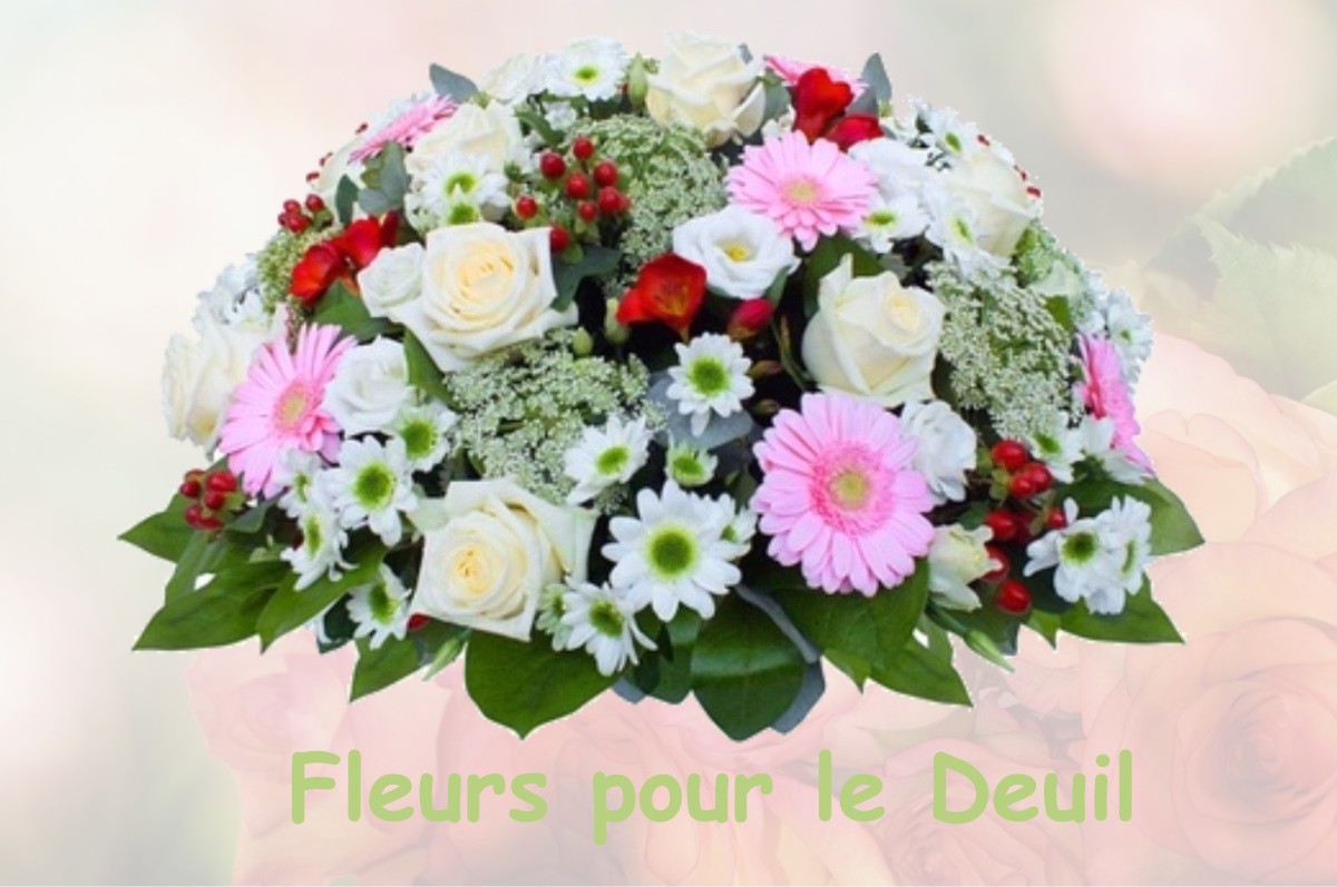fleurs deuil CROS-DE-MONTVERT